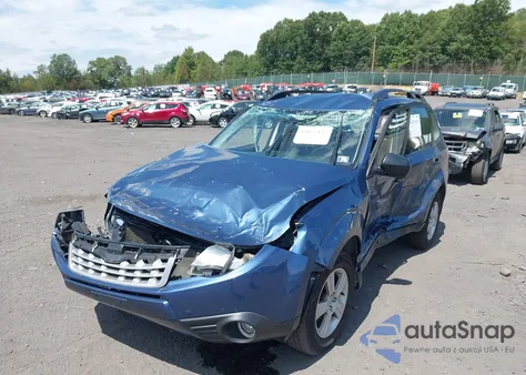 2012 Subaru Forester 2.5X from USA, damaged, VIN JF2SHABC0CH430469